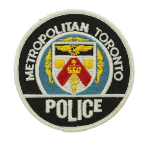 Canada Metropolitan Toronto Police Cloth Patch Badge