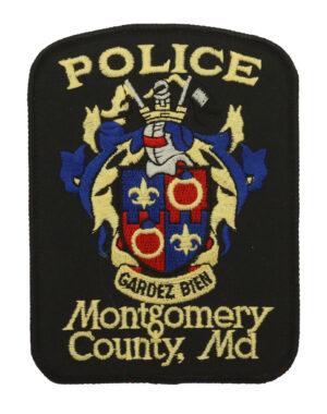 United States Montgomery County Md Police Cloth Patch Badge