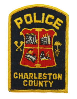 United States Charleston County Police Cloth Patch Badge