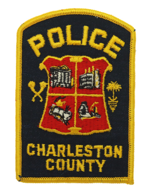 United States Charleston County Police Cloth Patch Badge
