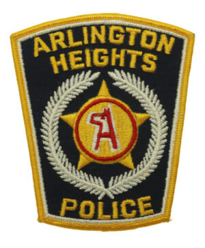 United States Arlington Heights Police Cloth Patch Badge