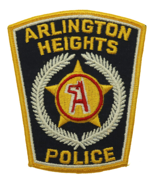 United States Arlington Heights Police Cloth Patch Badge