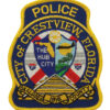 United States City of Crestview Florida Police Cloth Patch Badge