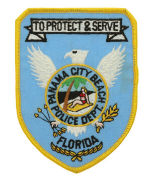 United States Panama City Beach Police Dept. Florida Cloth Patch Badge