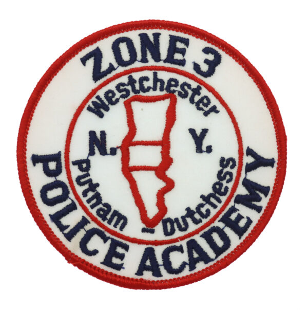 United States Zone 3 Police Academy Westchester Putnam Dutchess N.Y. Cloth Patch Badge