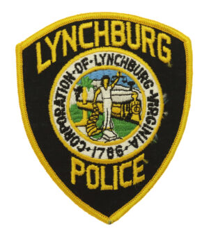 United States Lynchburg Police Cloth Patch Badge