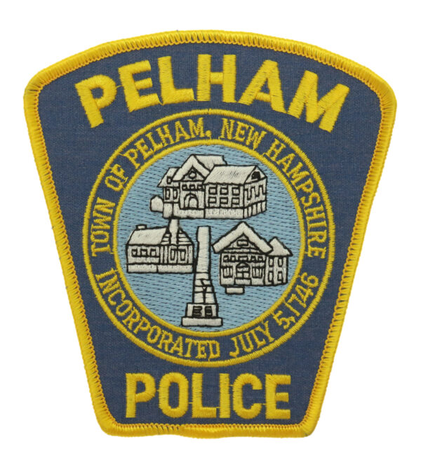 United States Pelham Police Cloth Patch Badge