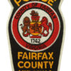 United States Fairfax County Virginia Police Cloth Patch Badge