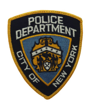 United States Police Department City of New York Cloth Patch Badge