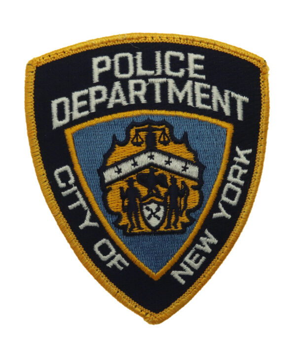 United States Police Department City of New York Cloth Patch Badge