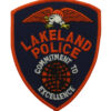 United States Lakeland Police Cloth Patch Badge