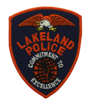 United States Lakeland Police Cloth Patch Badge