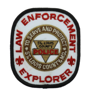 United States St . Louis County Police Cloth Patch Badge