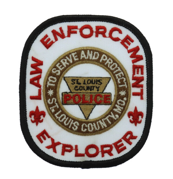 United States St . Louis County Police Cloth Patch Badge