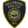 United States Hillsboro Police N.H. Cloth Patch Badge