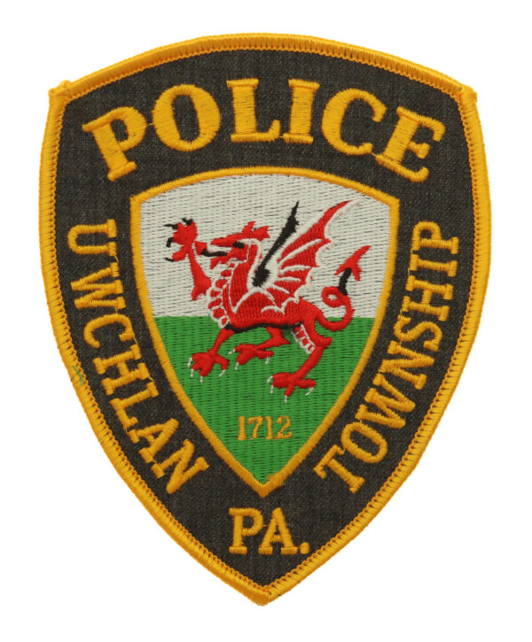 United States Uwchlan Township PA. Police Cloth Patch Badge