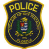 United States Village of Key Biscayne Florida Police Cloth Patch Badge