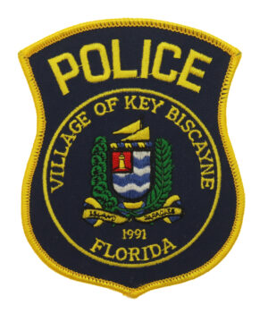 United States Village of Key Biscayne Florida Police Cloth Patch Badge