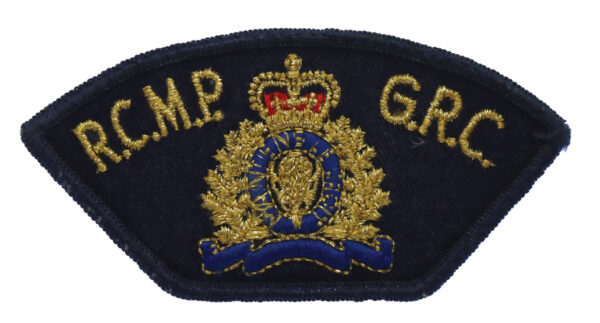 Royal Canadian Mounted Police (R.C.M.P.) Cloth Patch Badge
