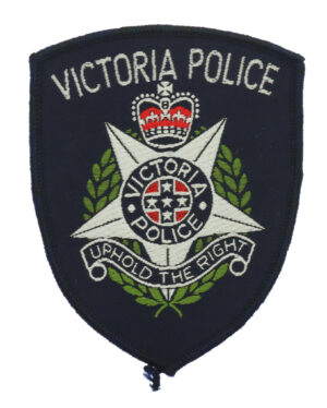 Australian Victoria Police Cloth Patch Badge
