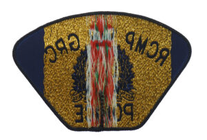 Royal Canadian Mounted Police (R.C.M.P.) Cloth Patch Badge
