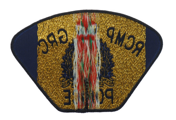 Royal Canadian Mounted Police (R.C.M.P.) Cloth Patch Badge