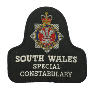 South Wales Special Constabulary Cloth Bell Patch Badge