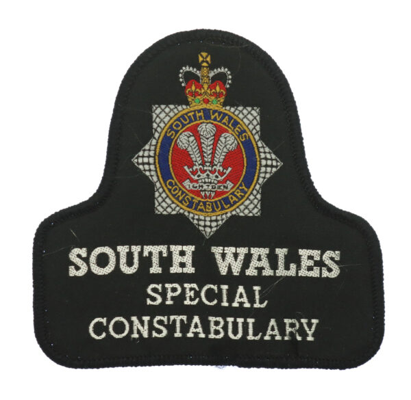 South Wales Special Constabulary Cloth Bell Patch Badge