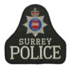 Surrey Police Cloth Bell Patch Badge