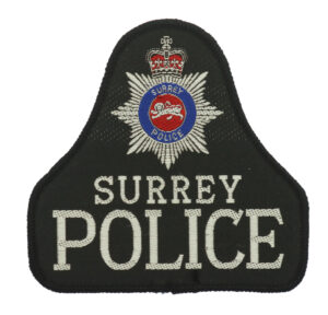 Surrey Police Cloth Bell Patch Badge