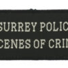 Surrey Police Scenes of Crime Cloth Patch Badge