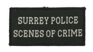 Surrey Police Scenes of Crime Cloth Patch Badge