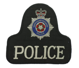 Northamptonshire Police Cloth Bell Patch Badge