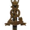 Pioneer Corps Brass Beret Badge - Queen's Crown
