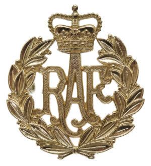 Royal Air Force (R.A.F.) Anodised (Staybrite) Cap Badge