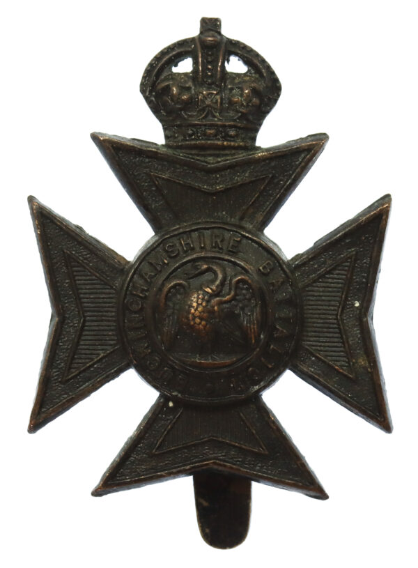 Buckinghamshire Battalion Ox & Bucks Light Infantry Cap Badge - King's Crown