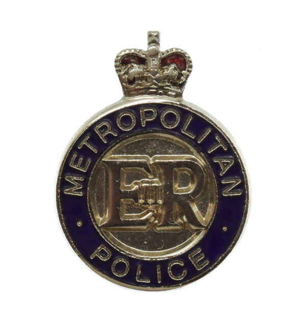 EIIR Metropolitan Police Enamelled Lapel Badge