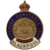 WW1 Blackpool Special Constable 1914 Enamelled Lapel Badge