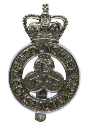 Lincolnshire Constabulary Cap Badge - Queen's Crown