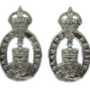 Pair of Blackpool Police Collar Badges -King's Crown