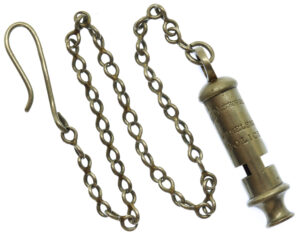 St Helens Police 'The Metropolitan' Police Whistle & Chain
