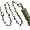 Warwickshire Constabulary 'The Metropolitan' Patent Police Whistle & Chain