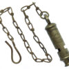 Metropolitan Police 'The Metropolitan' Patent Numbered Whistle & Chain