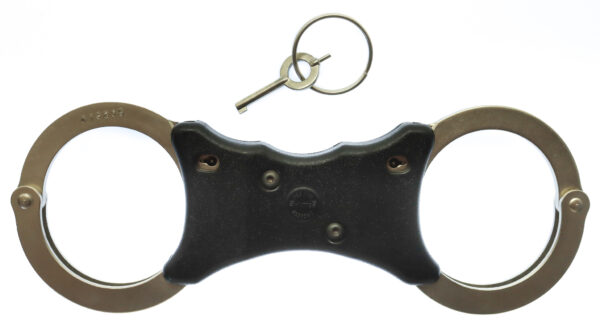 Hiatts Police Rigid Speedcuffs Handcuffs with Key