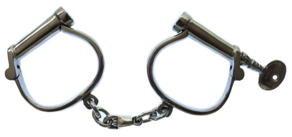 Hiatt 104 'Darby' Best Warranted Wrought Police Handcuffs with Key