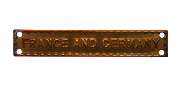 WW2 France and Germany Medal Clasp