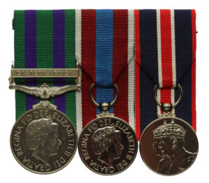 2008 General Service Medal (Clasp - Eastern Africa) Medal Group of Three - Cpl. D.E. Grimes, Royal Marines