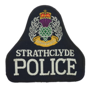 Strathclyde Police Cloth Bell Patch Badge