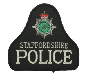 Staffordshire Police Cloth Bell Patch Badge