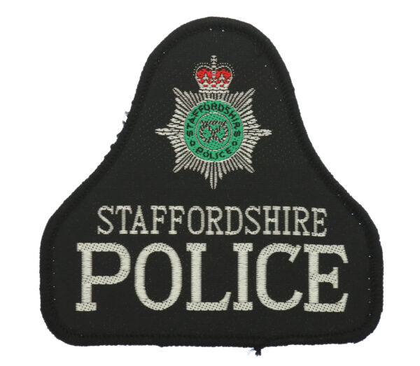 Staffordshire Police Cloth Bell Patch Badge